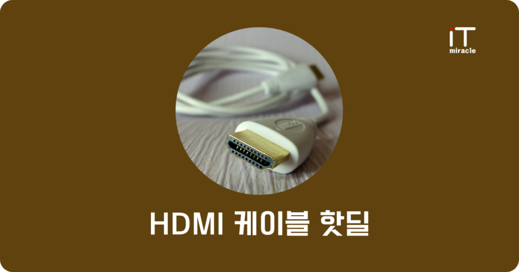 HDMI 케이블 핫딜