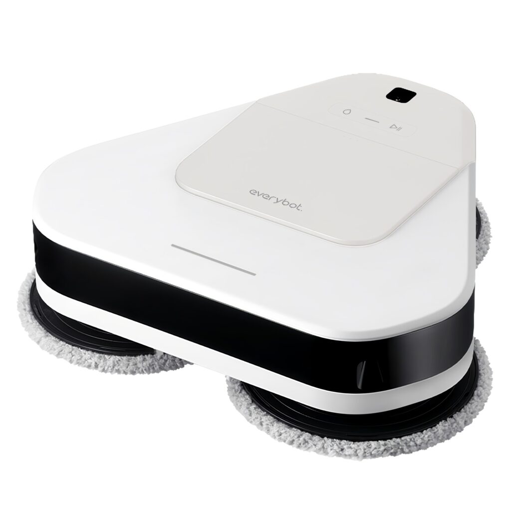 에브리봇 쓰리스핀 EVO 물걸레 로봇청소기 TS401W 물걸레 청소는 번거롭지만 포기할 수 없는 집안일 중 하나죠. 에브리봇 쓰리스핀 EVO는 그런 고민을 해결해 줄 스마트한 로봇청소기입니다. 3개의 강력한 회전판과 업그레이드된 주행력, 자동 물 공급 시스템까지 갖춰 효율적이고 깔끔한 청소를 제공합니다. 바닥에 무릎 꿇을 필요 없이 버튼 한 번으로 집안을 반짝이게 만들어 보세요!