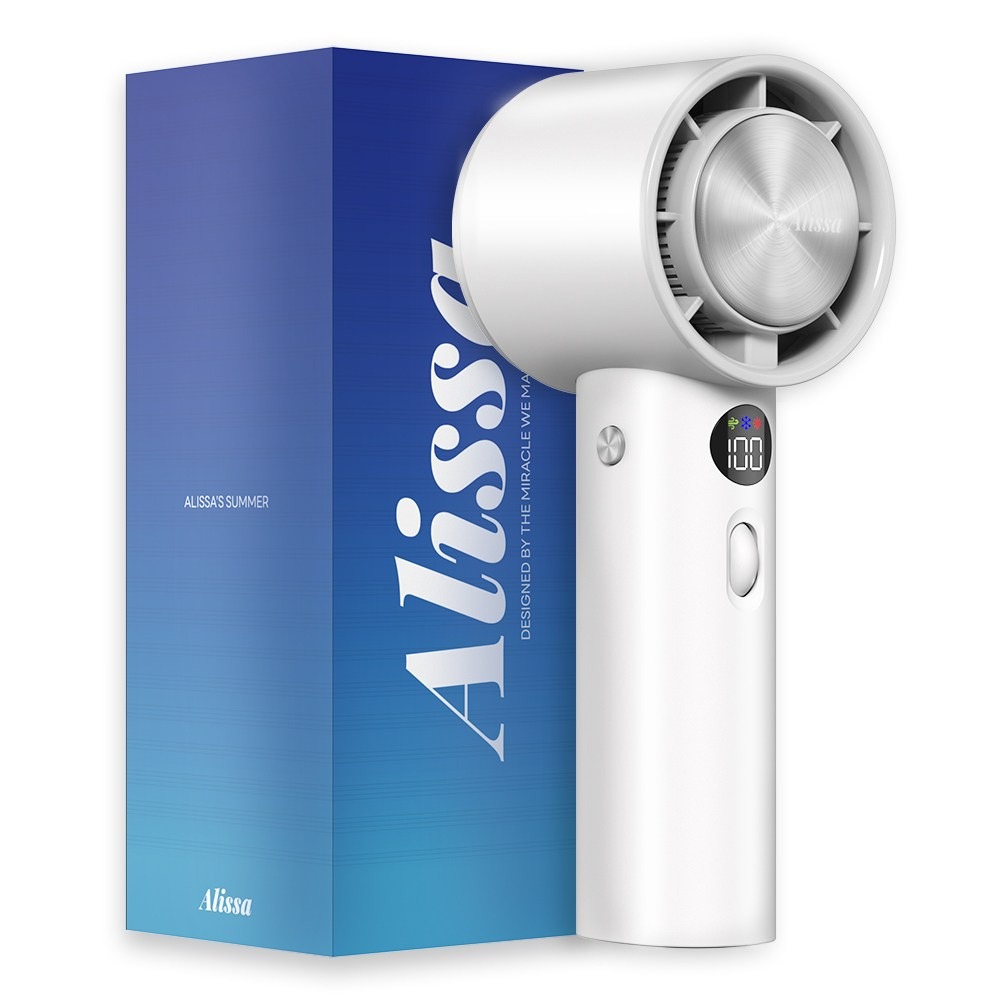 알리사 손선풍기는 휴대성과 강력한 바람을 모두 갖춘 여름 필수템입니다. 미니 사이즈지만 강력한 풍량, USB 충전식의 편리함을 함께 확인해 보세요.