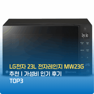 LG전자 23L 전자레인지 MW23G 추천|가성비 인기 후기 TOP3