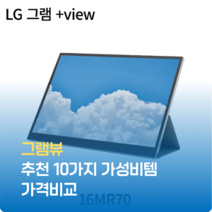 그램뷰 추천 | LG 그램 플러스뷰 포터블 모니터 가격 스펙 비교 2026